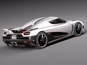 Koenigsegg Agera R 2012 3D Model