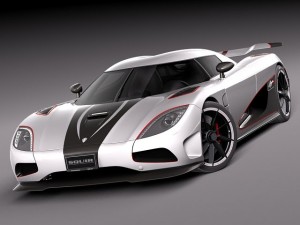 Koenigsegg Agera R 2012 Model 3D