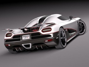 Koenigsegg Agera R 2012 Model 3D