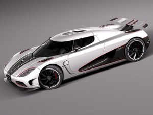 Koenigsegg Agera R 2012 Model 3D