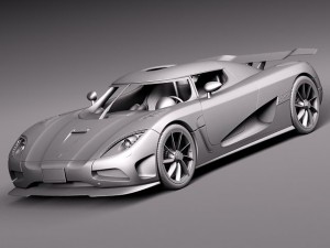 Koenigsegg Agera R 2012 Model 3D