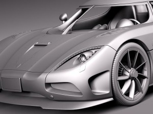 Koenigsegg Agera R 2012 Model 3D