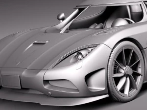 Koenigsegg Agera R 2012 3D Model