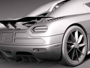 Koenigsegg Agera R 2012 Model 3D