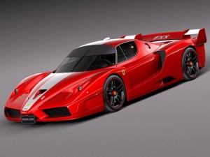 Ferrari FXX 2008 3D Model
