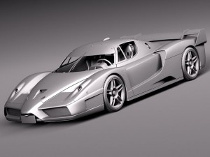 Ferrari FXX 2008 Model 3D