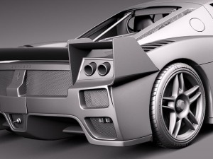 Ferrari FXX 2008 Model 3D