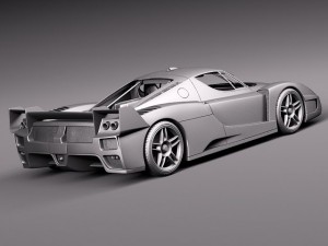 Ferrari FXX 2008 Model 3D