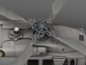 Sikorsky UH-60a Black Hawk 3D Model
