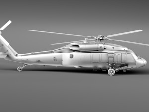Sikorsky UH-60a Black Hawk 3D Model
