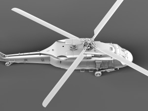Sikorsky UH-60a Black Hawk 3D Model