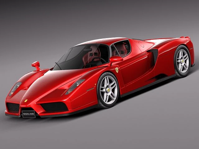 Ferrari Enzo F60 2002 3D Model .c4d .max .obj .3ds .fbx .stl .blend