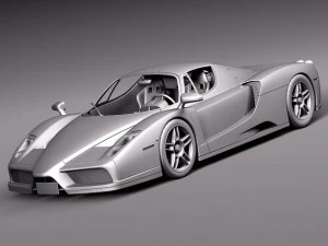 Ferrari Enzo F60 2002 3D Model