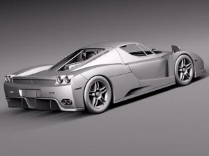 Ferrari Enzo F60 2002 3D Model