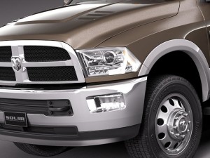 Dodge Ram Heavy Duty 2014 3D Модель