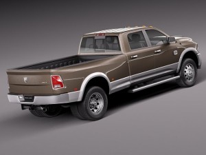 Dodge Ram Heavy Duty 2014 3D Модель