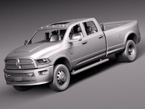Dodge Ram Heavy Duty 2014 3D Модель