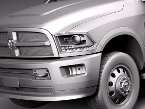 Dodge Ram Heavy Duty 2014 3D Модель