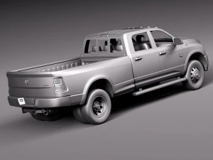 Dodge Ram Heavy Duty 2014 3D Model