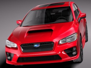 Subaru Impreza WRX 2015 3D Model