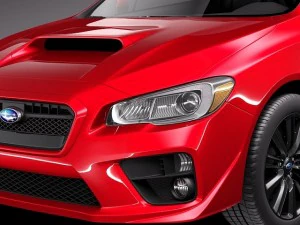 Subaru Impreza WRX 2015 3D Model