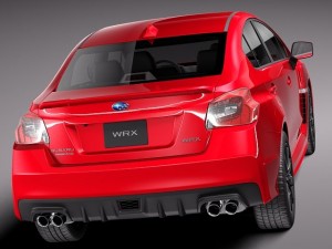 Subaru Impreza WRX 2015 3D Model