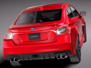Subaru Impreza WRX 2015 3D Model