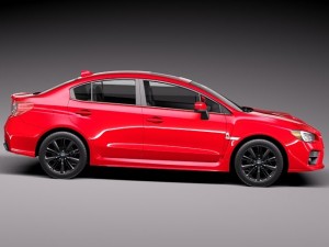Subaru Impreza WRX 2015 3D Model