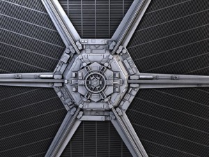 Star Wars Tie Fighter Modello 3D