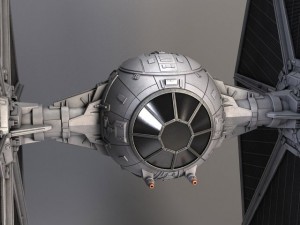 Star Wars Tie Fighter Modello 3D