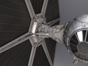 Star Wars Tie Fighter Modello 3D