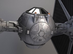 Star Wars Tie Fighter Modello 3D