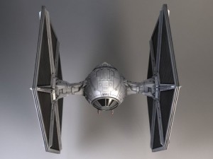 Star Wars Tie Fighter Modello 3D