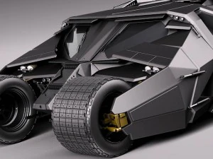 Batmobile 2005 3D Model