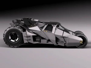 Batmobile 2005 3D Model