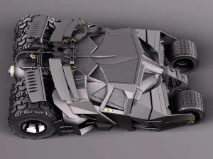 Batmobile 2005 3D Model