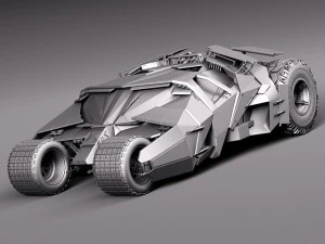 Batmobile 2005 3D Model