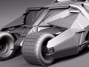 Batmobile 2005 3D Model