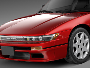 Nissan Silvia K S13 1989-1994 3D 模型