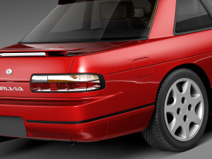 Nissan Silvia K S13 1989-1994 3D 模型