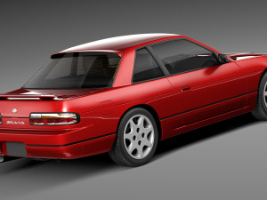 Nissan Silvia K S13 1989-1994 3D 模型