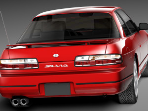 Nissan Silvia K S13 1989-1994 3D 模型
