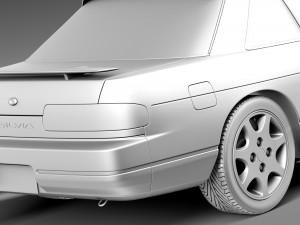 Nissan Silvia K S13 1989-1994 3D 模型