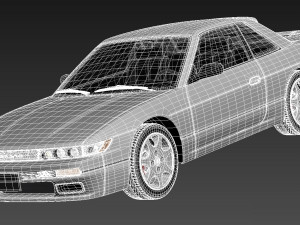 Nissan Silvia K S13 1989-1994 3D 模型