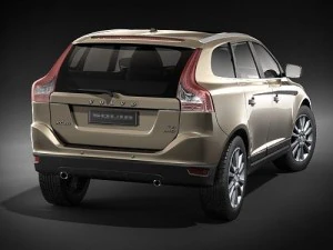 Volvo XC60 2009 3D Model