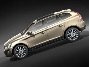 Volvo XC60 2009 3D Model