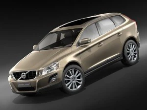 Volvo XC60 2009 3D Model