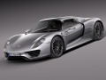 Porsche 918 Spyder 2015 Modello 3D