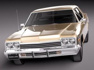 Dodge Monaco 1974 3D 모델