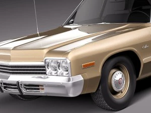 Dodge Monaco 1974 3D Model